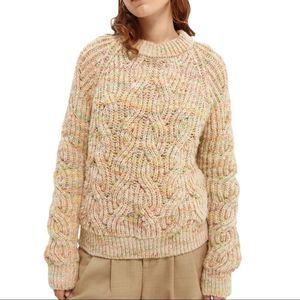 Scotch & Soda Melange Crew Neck Jumper Sz S